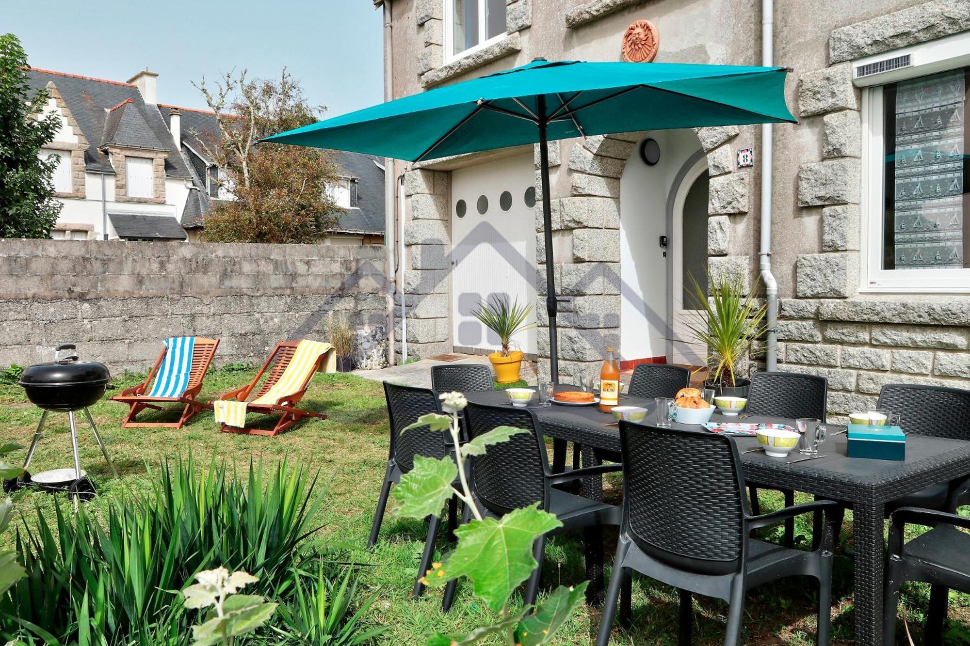 Localise - M8 - Ty Geoland - Maison A Deux Pas Du Centre Avec Jardin Au Guilvinec - Wifi Inclus - Animaux Bienvenus- Linge De Lit Inclus 外观 照片