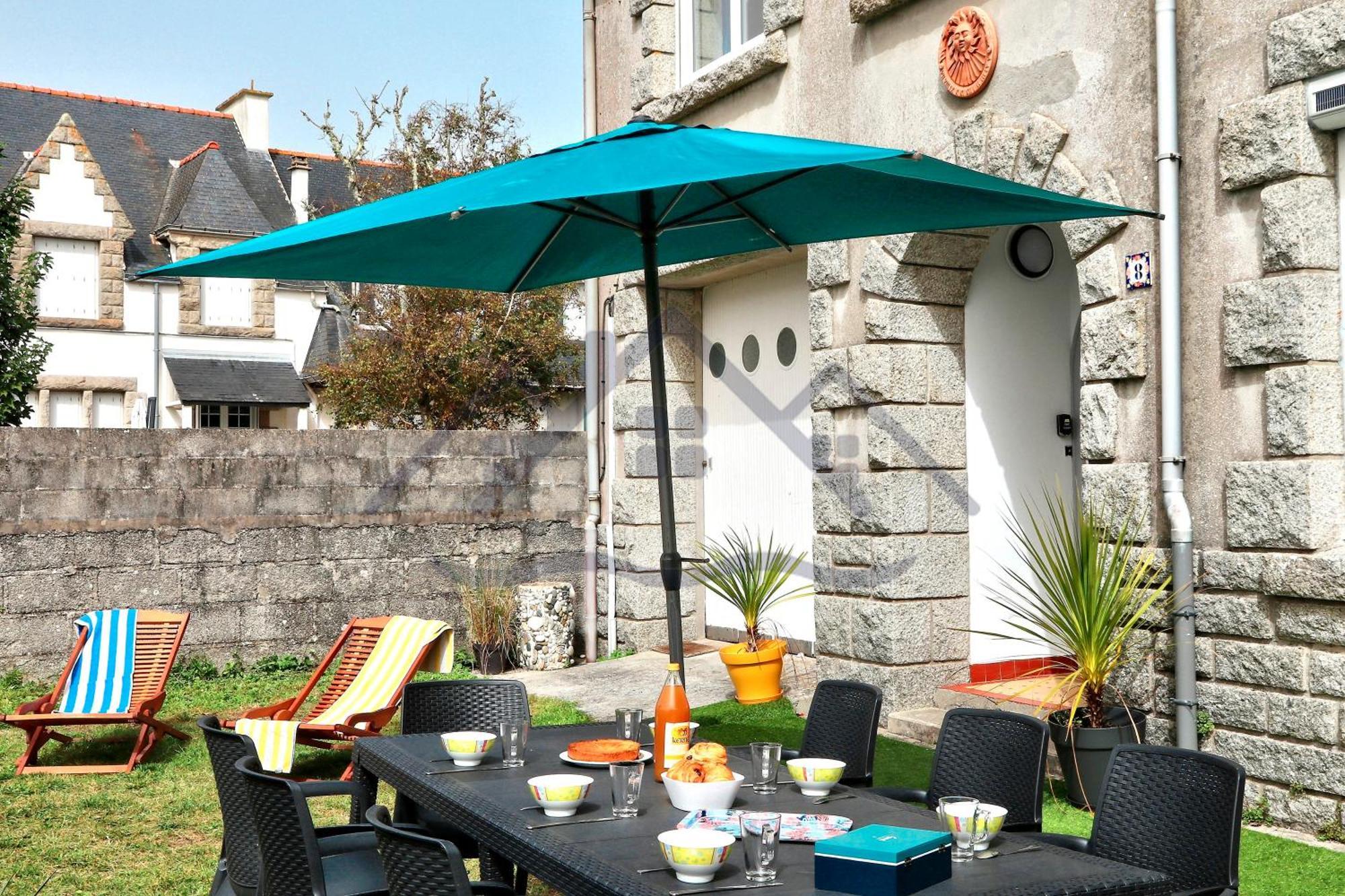 Localise - M8 - Ty Geoland - Maison A Deux Pas Du Centre Avec Jardin Au Guilvinec - Wifi Inclus - Animaux Bienvenus- Linge De Lit Inclus 外观 照片